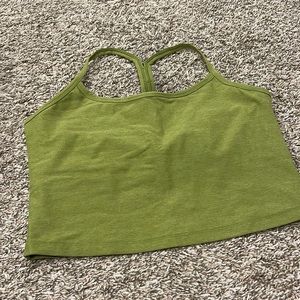 Beyond Yoga Spacedye Slim Racerback Cropped Tank Large